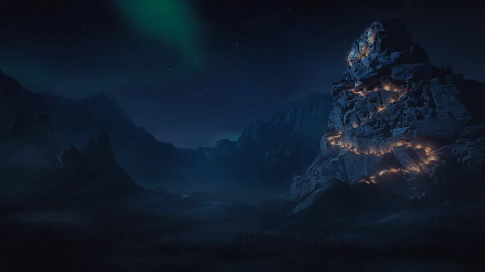 Expansive mountain world from Dale P. Deacon’s creative practice